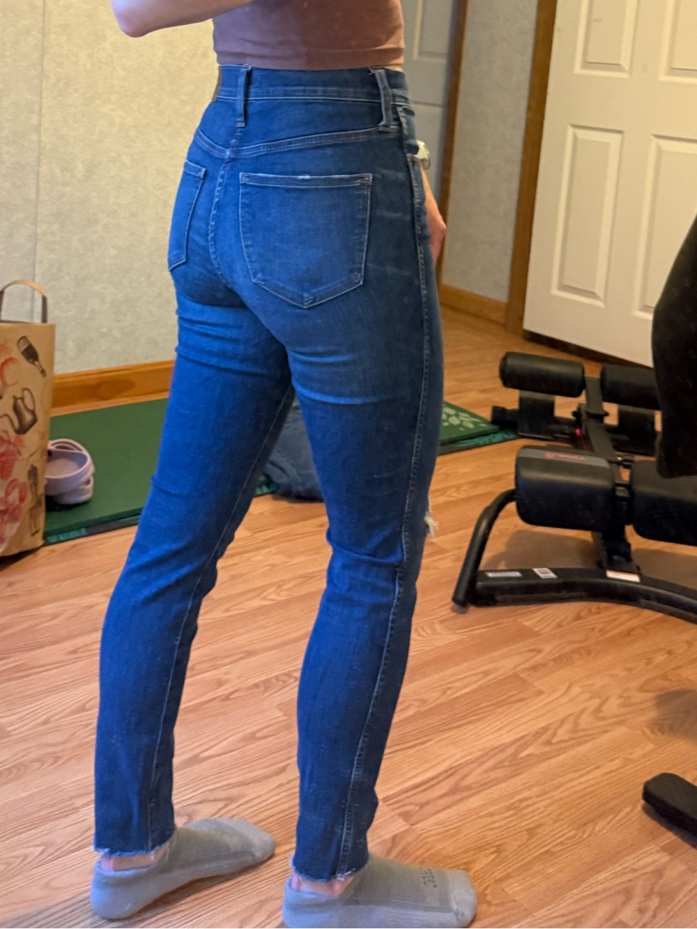 EUC Madewell 10” High-Rise Skinny Jeans